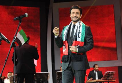 ماجد المهندس ينثر الفرح بين جمهور أبوظبي